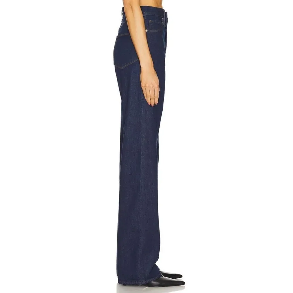 NWT PAIGE Sawyer Wide Leg 100% Cotton Jeans 29